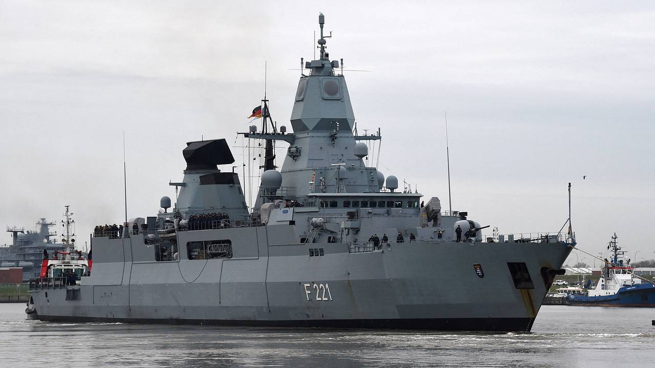 Стало известно о новой попытке диверсии против фрегата ВМС Германии