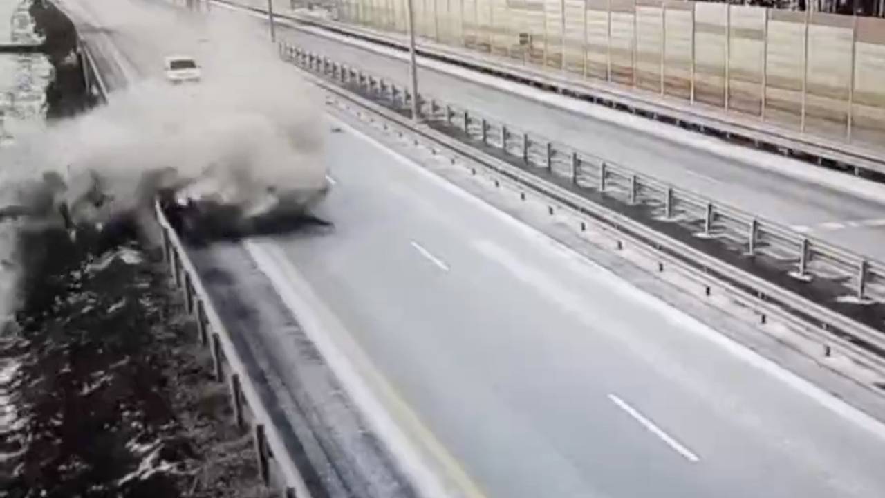 Смертельное ДТП с участием BMW на российской трассе попало на видео