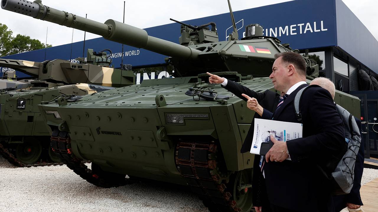 Акции главного оборонного концерна Германии взлетели после выборов