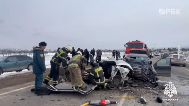 Шесть человек погибли в ДТП в Карачаево-Черкесии