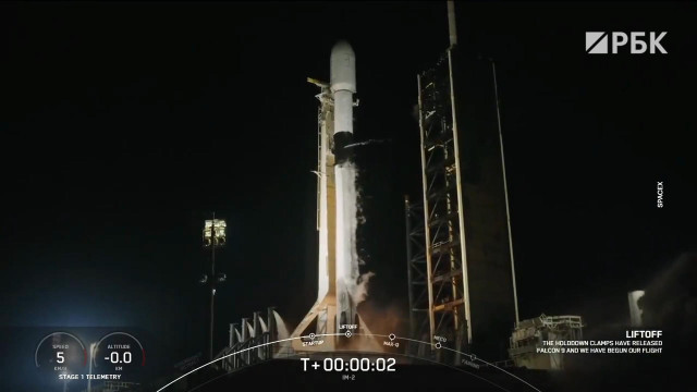 SpaceX запустила на Луну Falcon 9 с модулем Athena c оборудованием