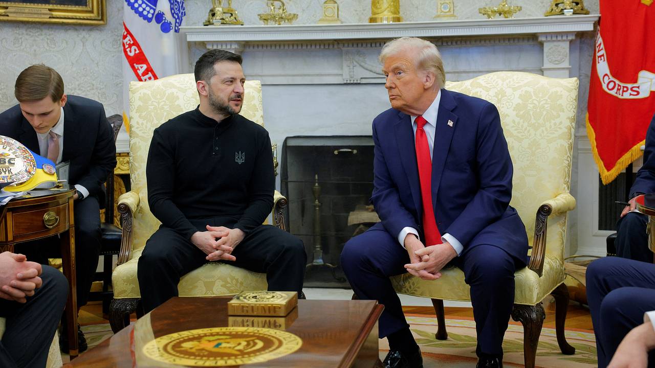 Трамп рассказал о разговоре с Путиным перед встречей с Зеленским