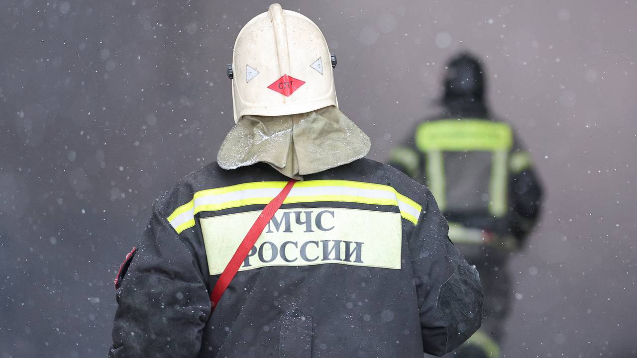 Крупный пожар произошел в Подмосковье