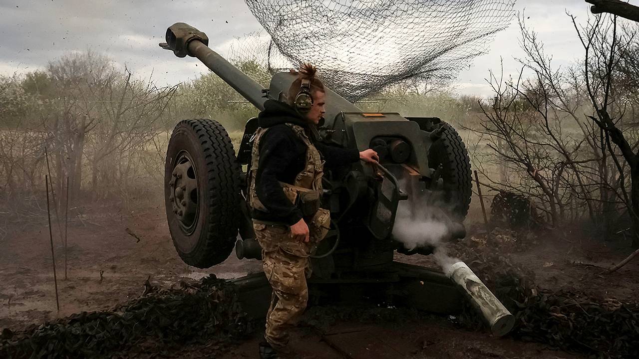 Уничтожение гаубицы ВСУ в российском приграничье попало на видео