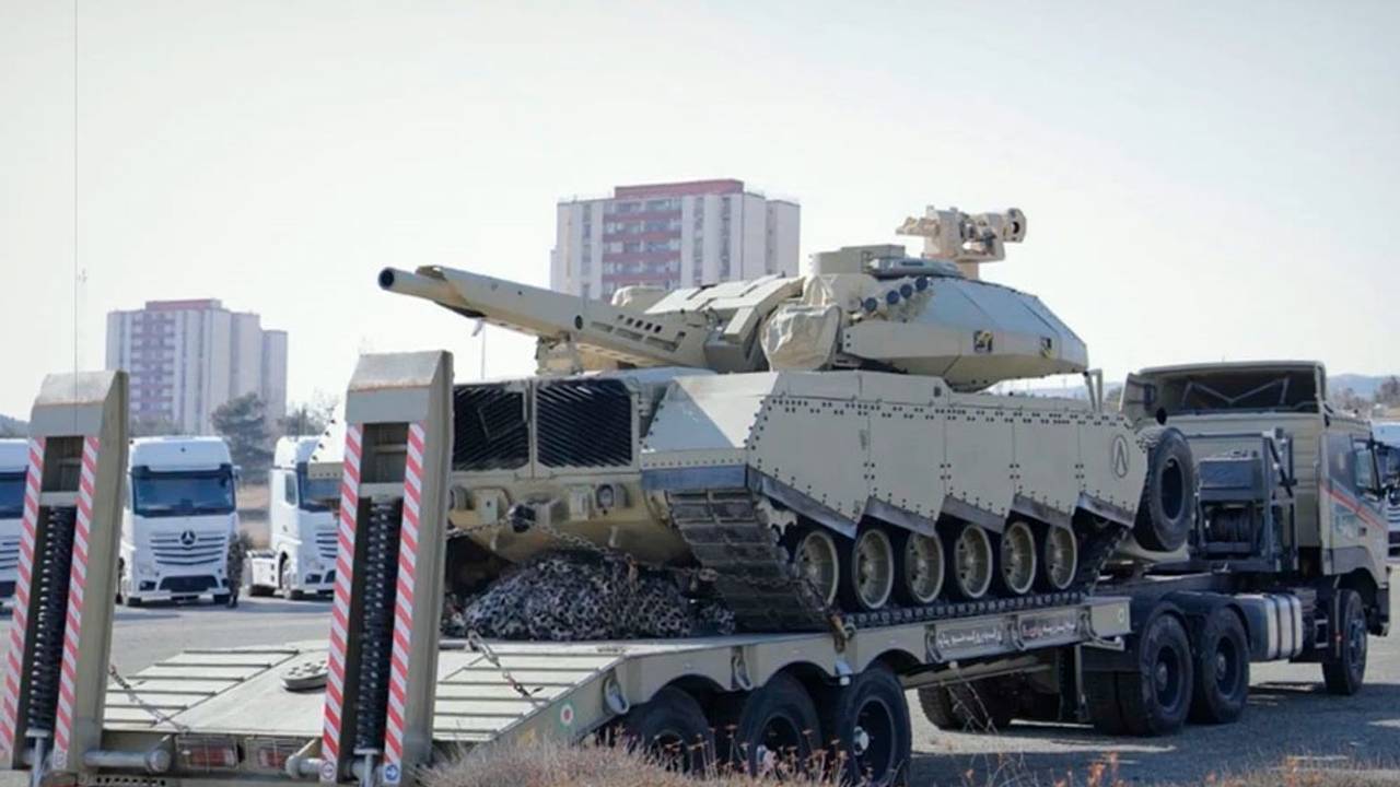 Иран получил усовершенствованные танки «Сулейман-402»