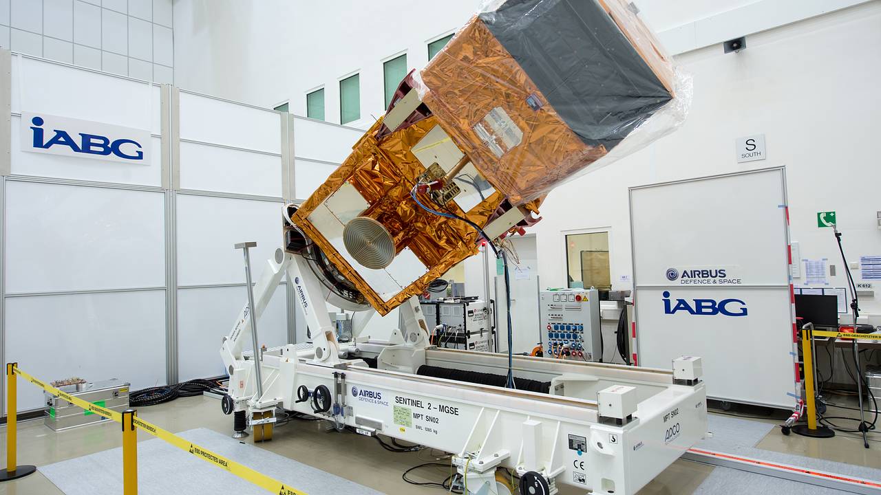 Срок службы спутника Sentinel-2A продлили на год