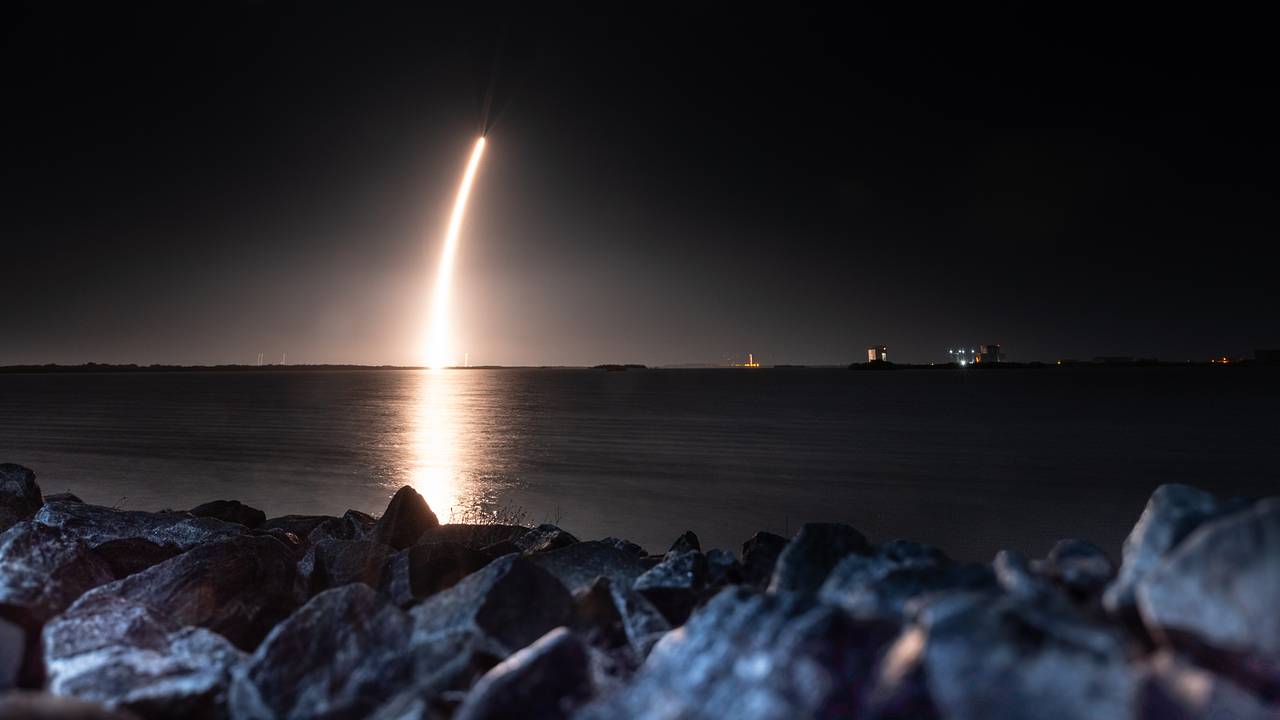 SpaceX потеряла первую ступень Falcon 9