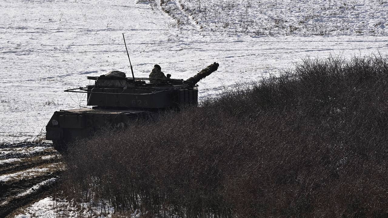 Танк Leopard с десантом ВСУ уничтожен на юге ДНР