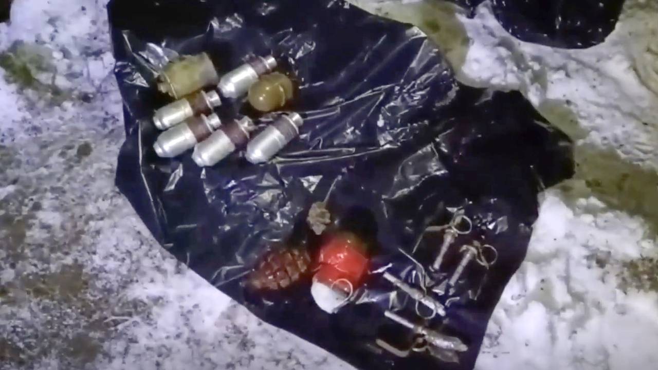 Последствия КТО в Дагестане по уничтожению боевиков ИГ попали на видео