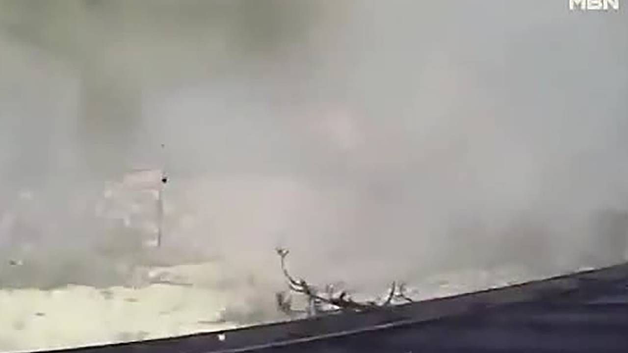 Сброс бомбы в Южной Корее попал на видео