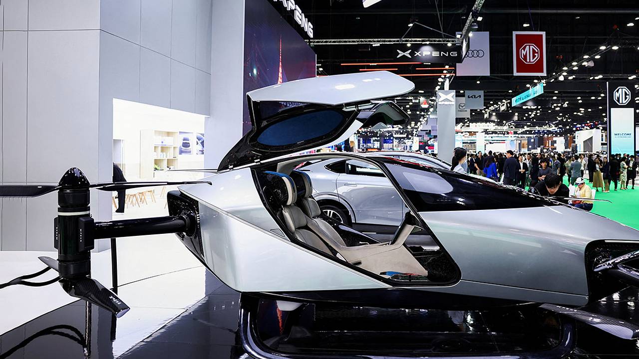 В Китае задумали производить летающие автомобили