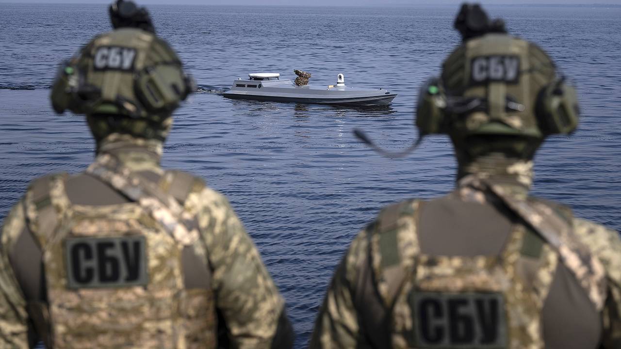Киев признал эффективность борьбы против украинских морских дронов
