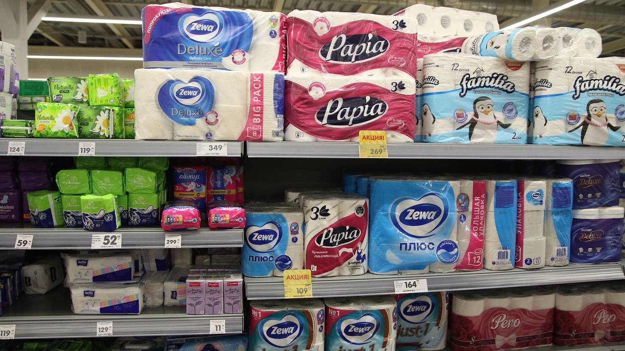 Производитель туалетной бумаги Zewa сменит название в России