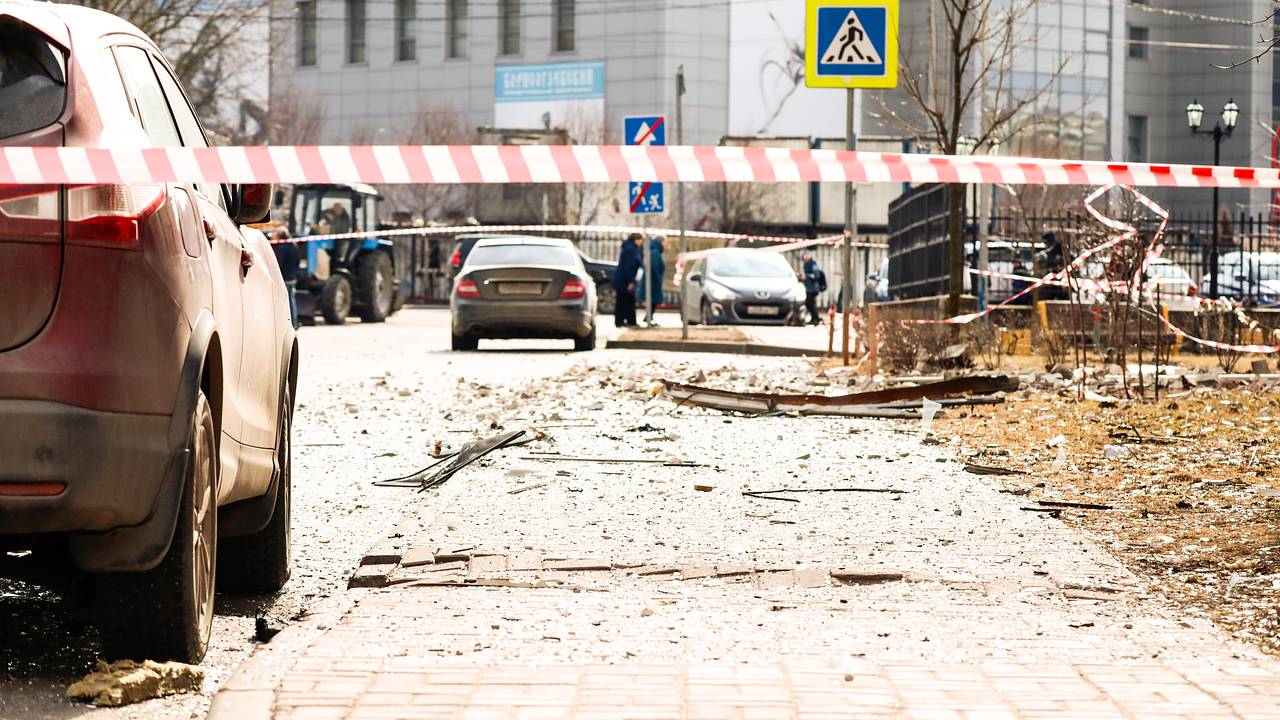 Жители Подмосковья рассказали о взрывах и грохоте во время атаки БПЛА