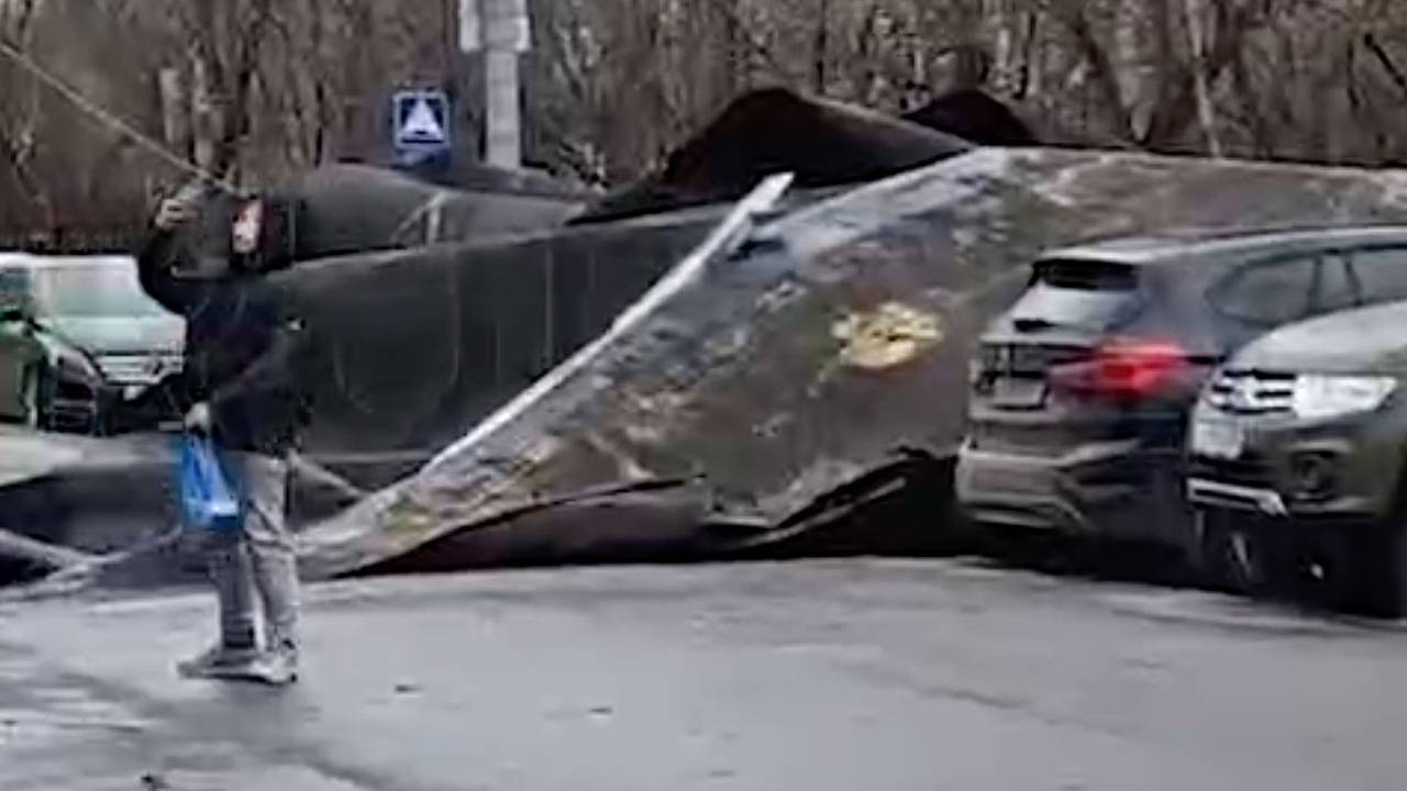 На Москву обрушился девятибалльный шторм