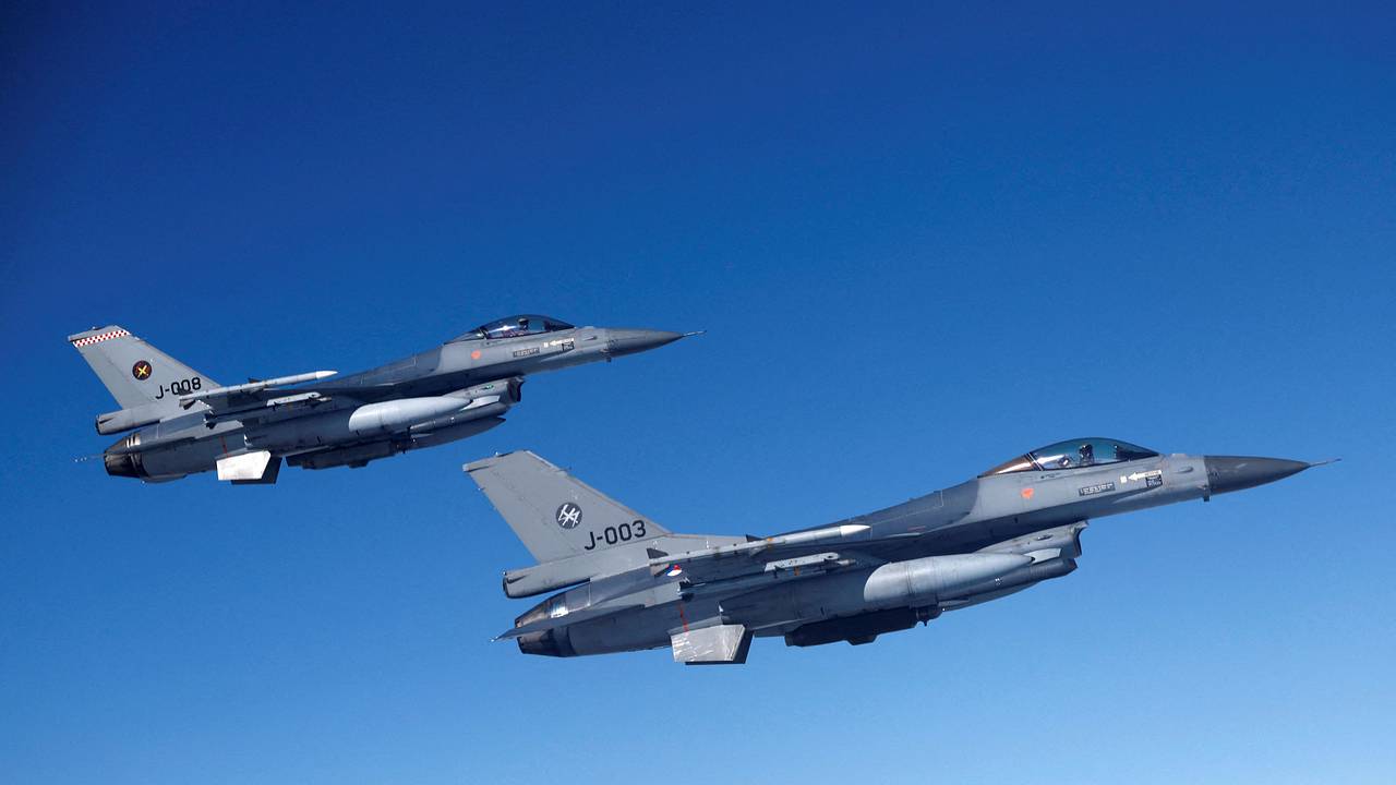 Над Сумами заметили истребители F-16 ВСУ