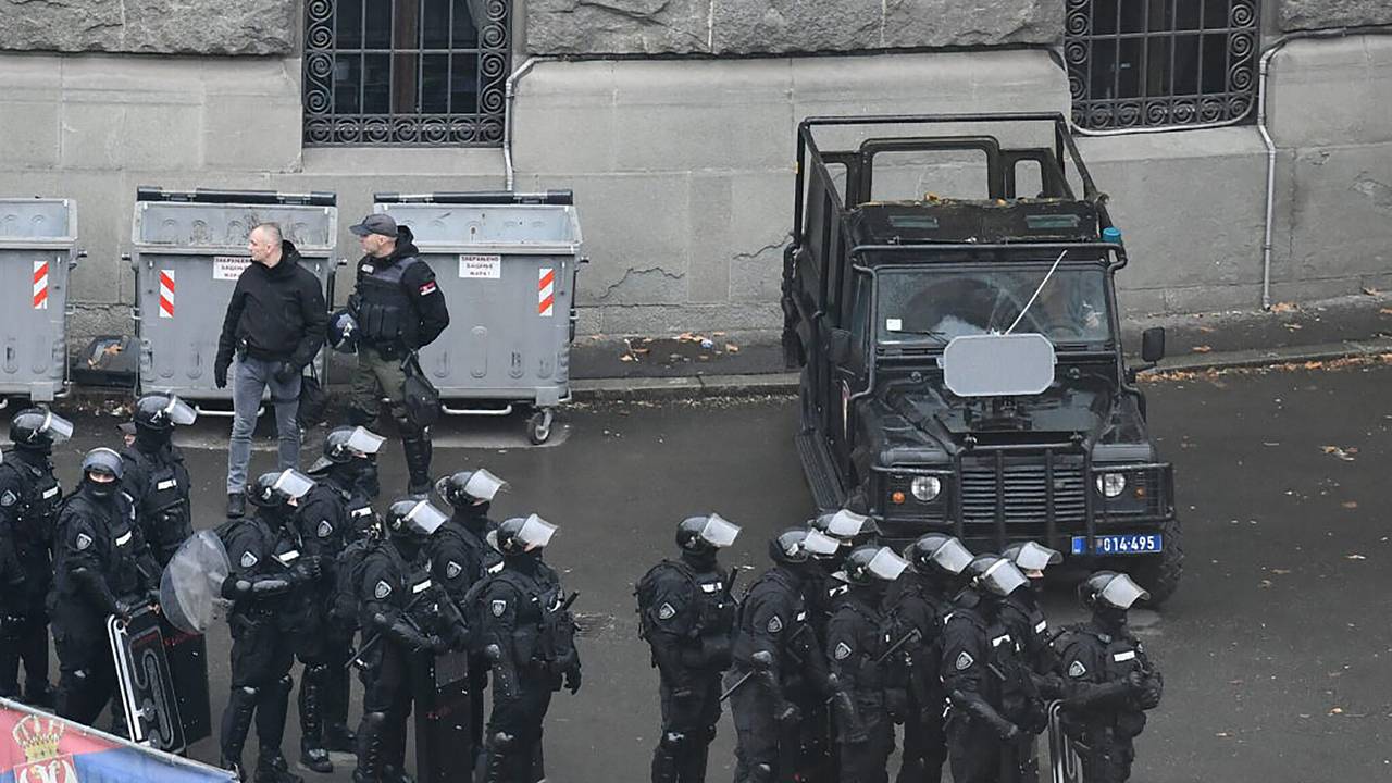 В Сербии показали звуковую пушку