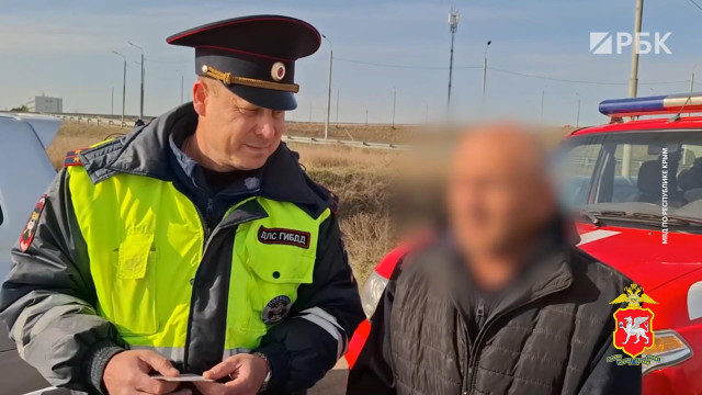 В Крыму машина ехавших к месту ДТП спасателей столкнулась с легковушкой