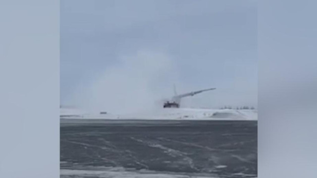 Прокуратура начала проверку после посадки на брюхо Ан-12 в Новом Уренгое