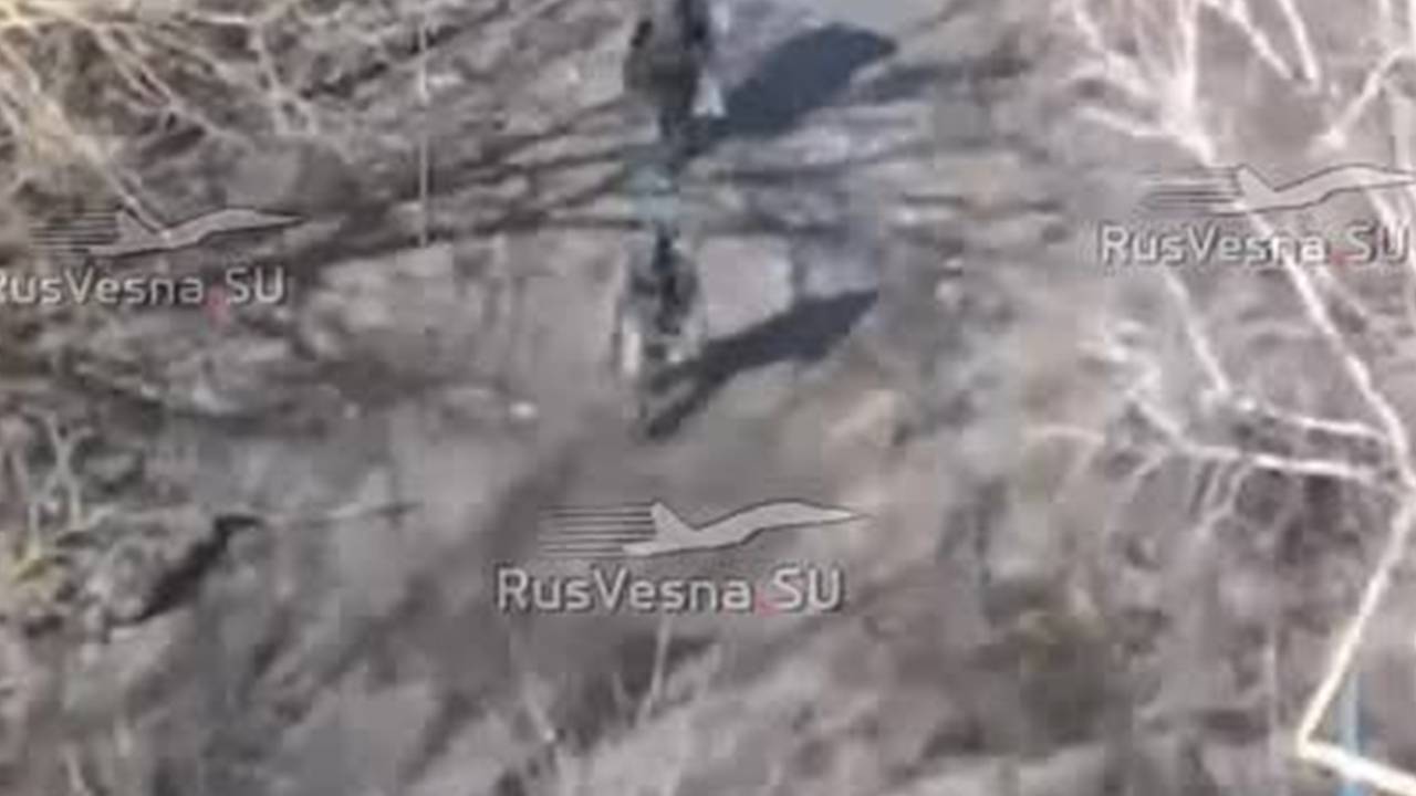 Бой с пытающимися прорваться в Белгородскую область штурмовиками ВСУ попал на видео