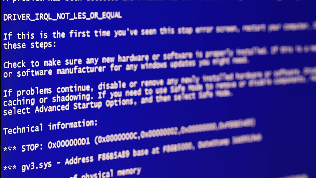Из Windows убрали «синий экран смерти»