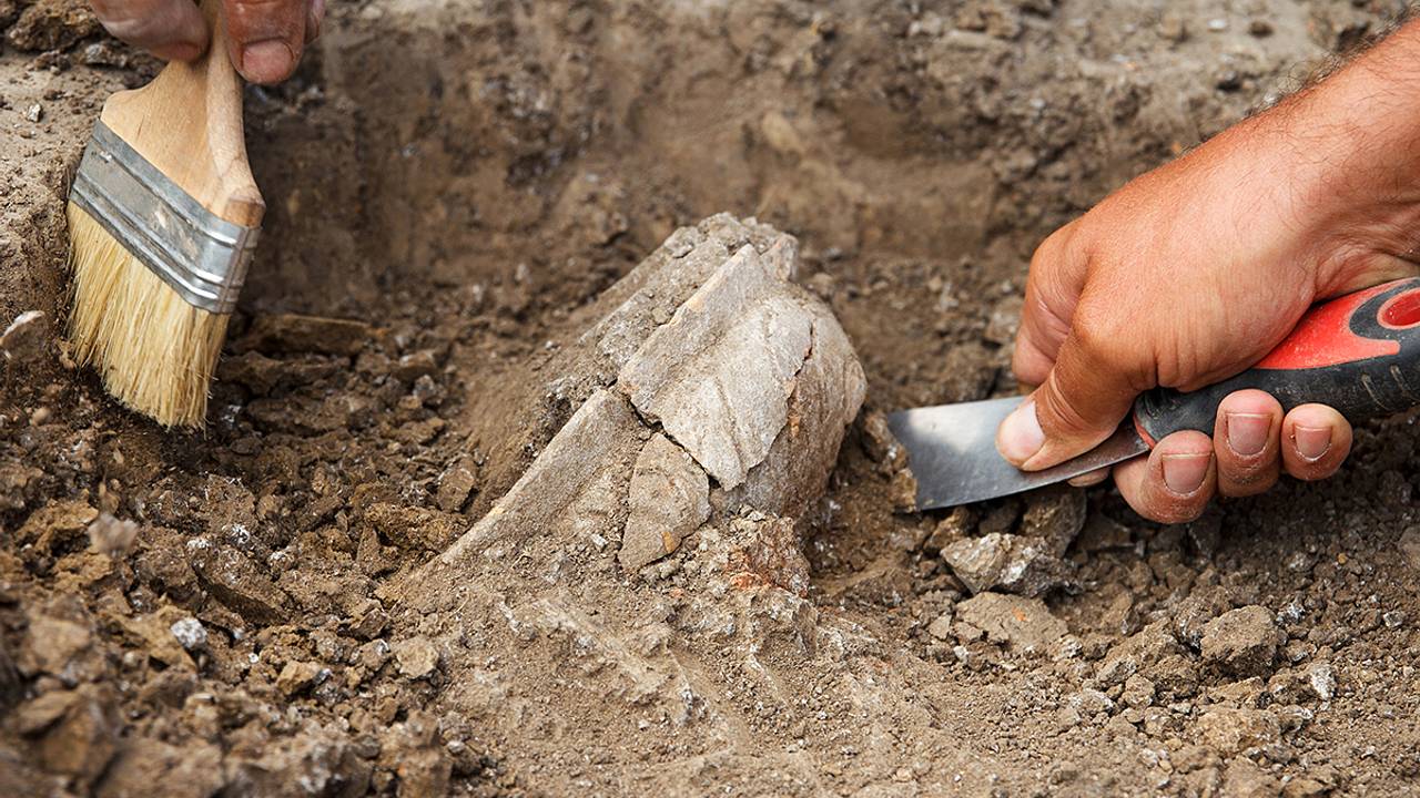 Рабочие случайно нашли в кокосовой роще статую возрастом 1000 лет