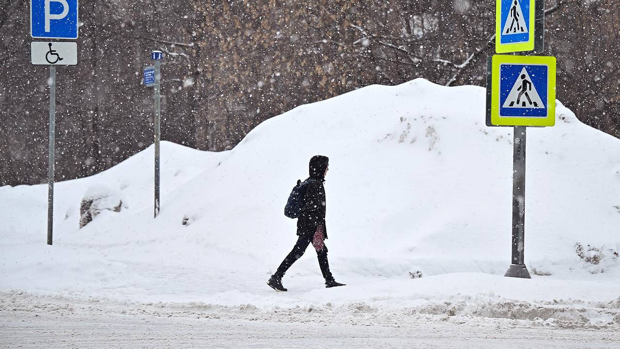 В Подмосковье выросли 30-сантиметровые апрельские сугробы