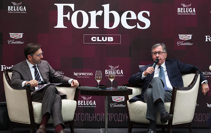 Forbes Club провел встречу с банкиром Петром Авеном