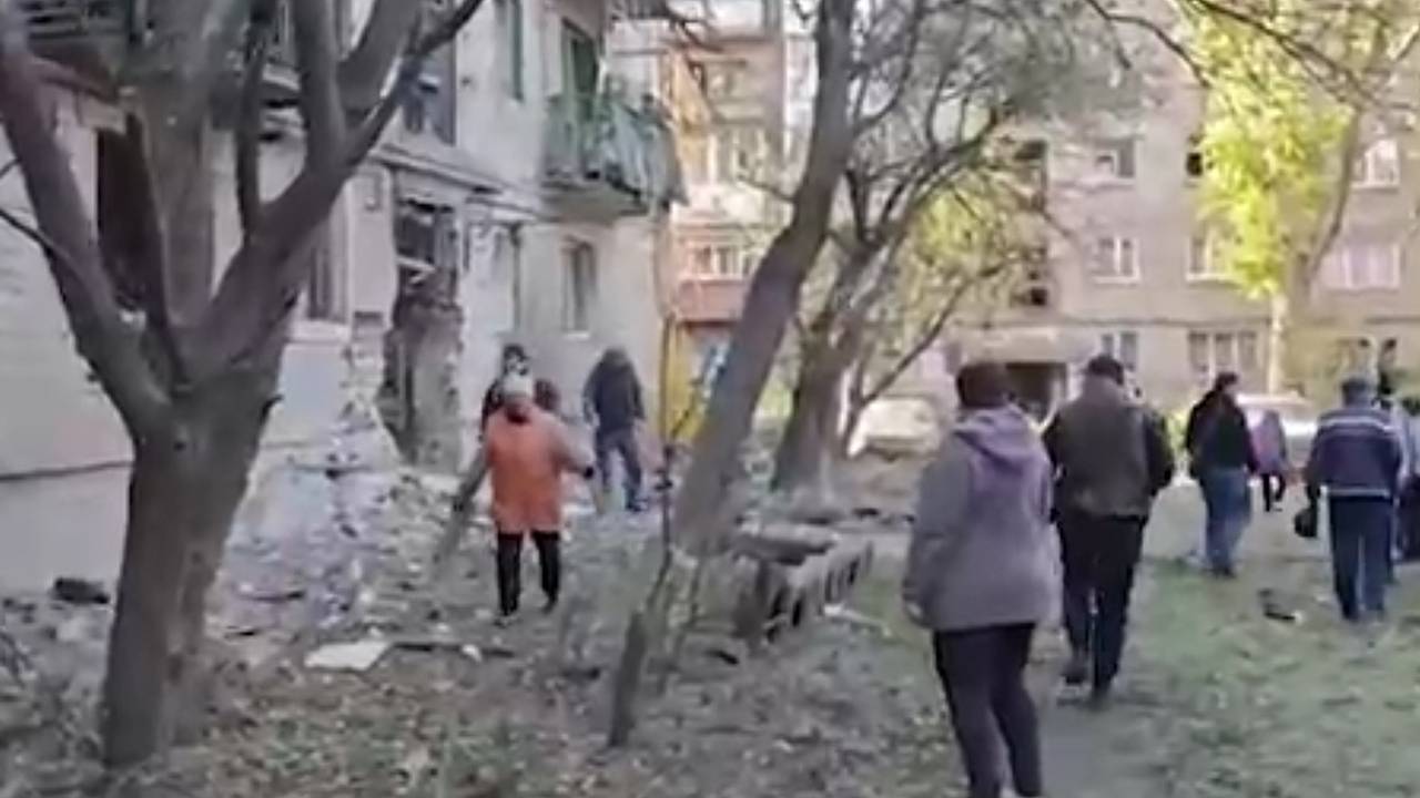 Горловка подверглась одной из самых массированных атак