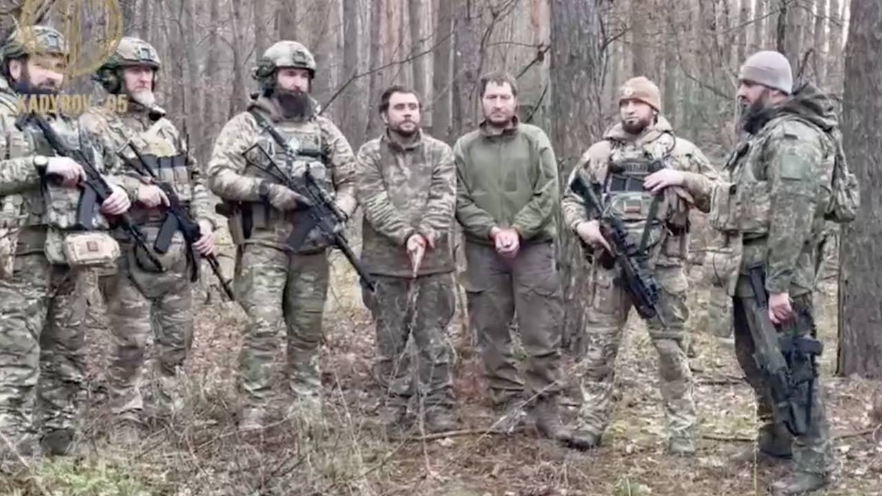 Кадыров показал видео с благодарящими его бойцами ВСУ