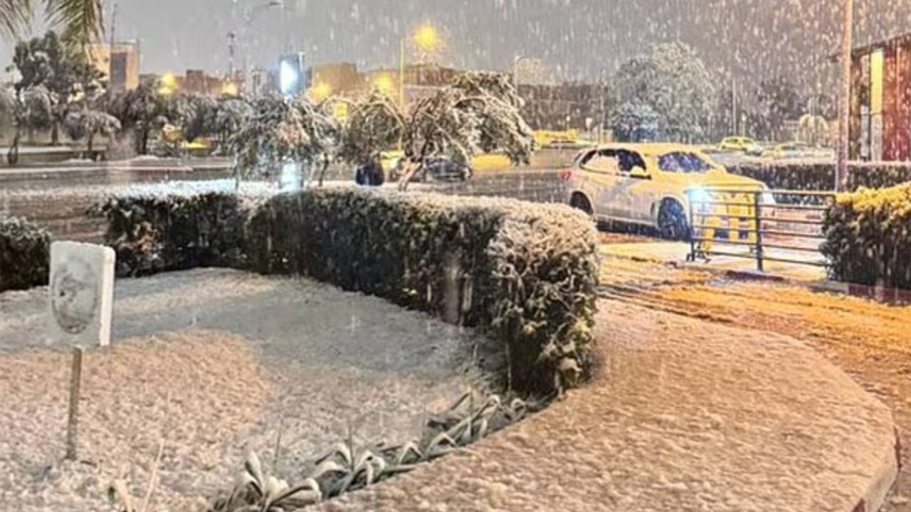 Город в Африке завалило снегом впервые за 25 лет