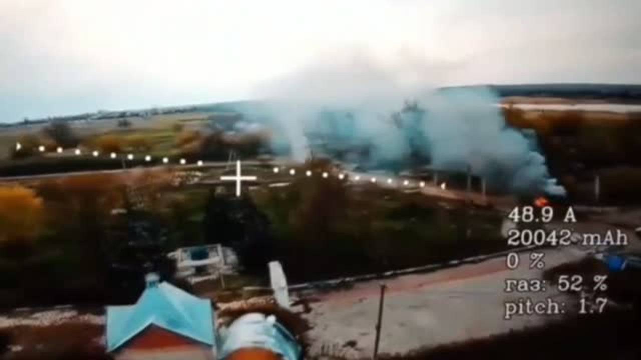 Мощное уничтожение пехоты и техники ВСУ сняли на видео