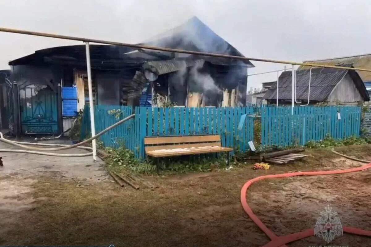 Пожилой мужчина погиб на пожаре в Аксубаевском районе
