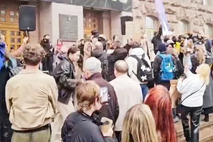 Акция против мэра Кличко началась в Киеве