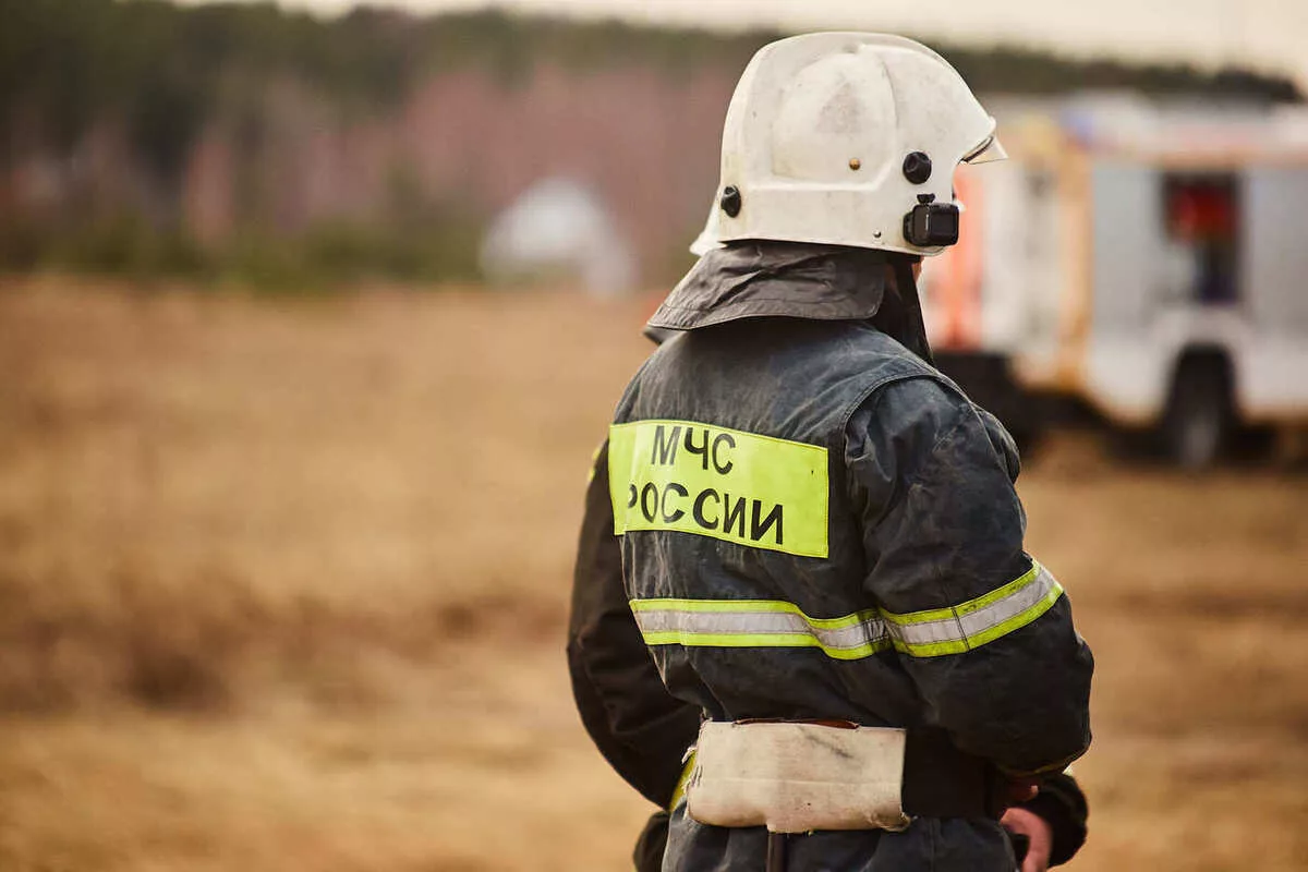 За сутки в Тверской области пожарные тушили строения и горящий автомобиль