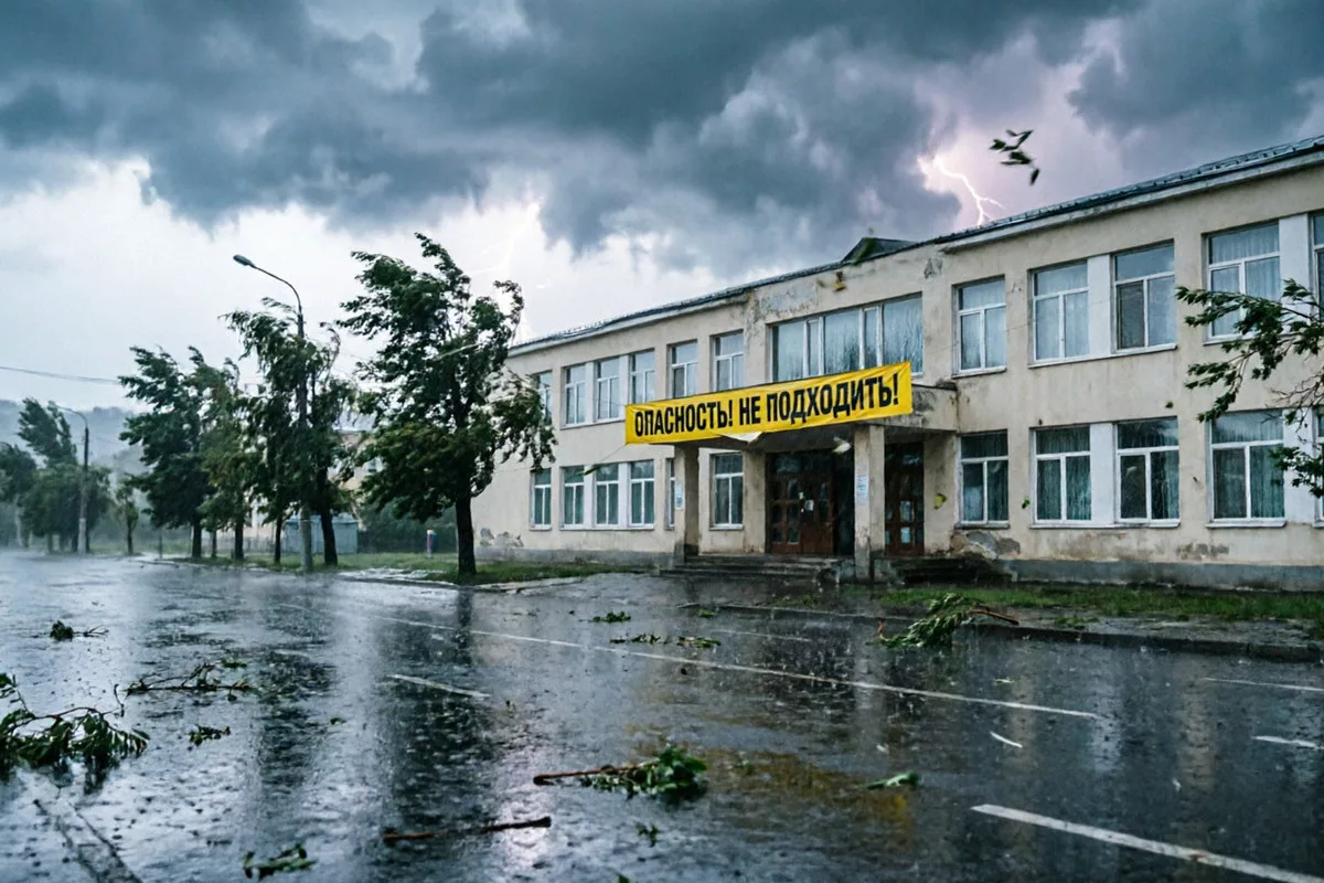 Во Владивостоке ввели свободное посещение школ из-за шторма