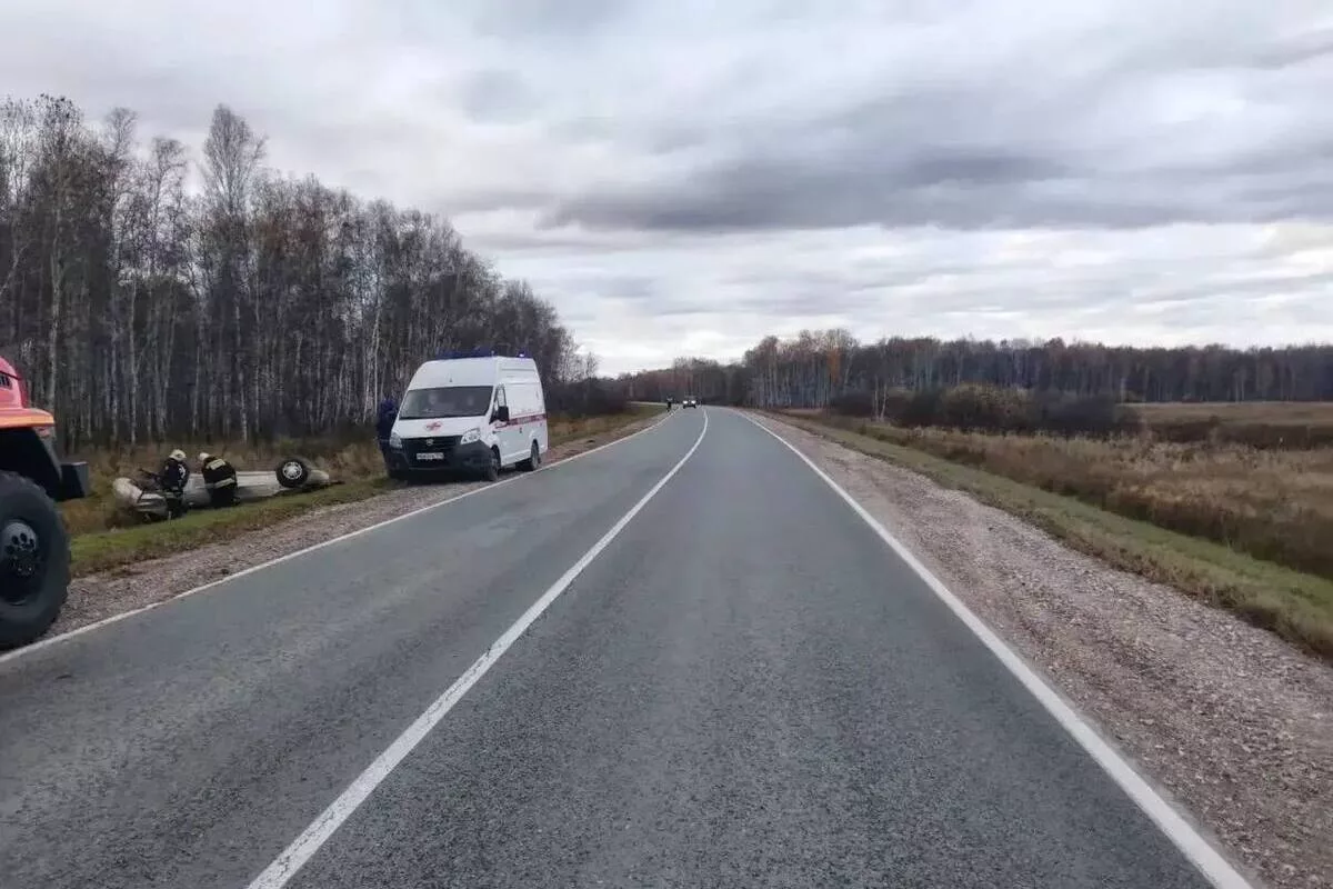 Водитель без прав погиб в ДТП под Новосибирском