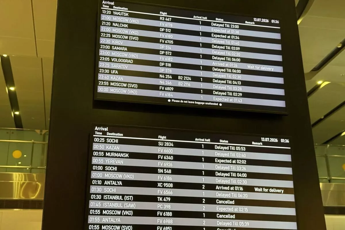 Пулково временно принимает и выпускает рейсы только по соглосованию