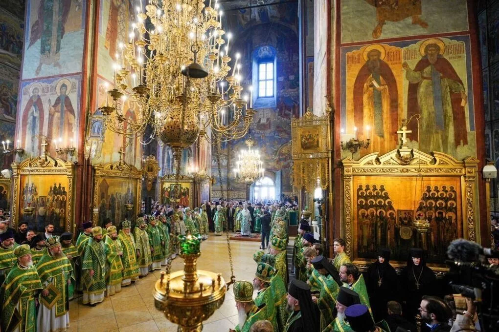 В Успенском соборе Владимира митрополит Никандр сослужил Патриарху Кириллу