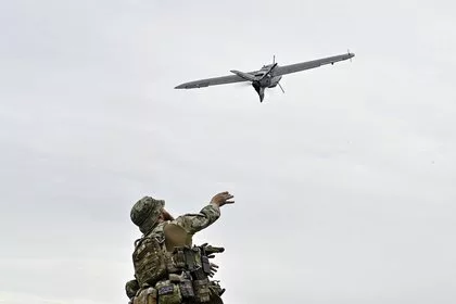 Жители российского региона заявили о падающем с неба куске пламени во время удара ВСУ